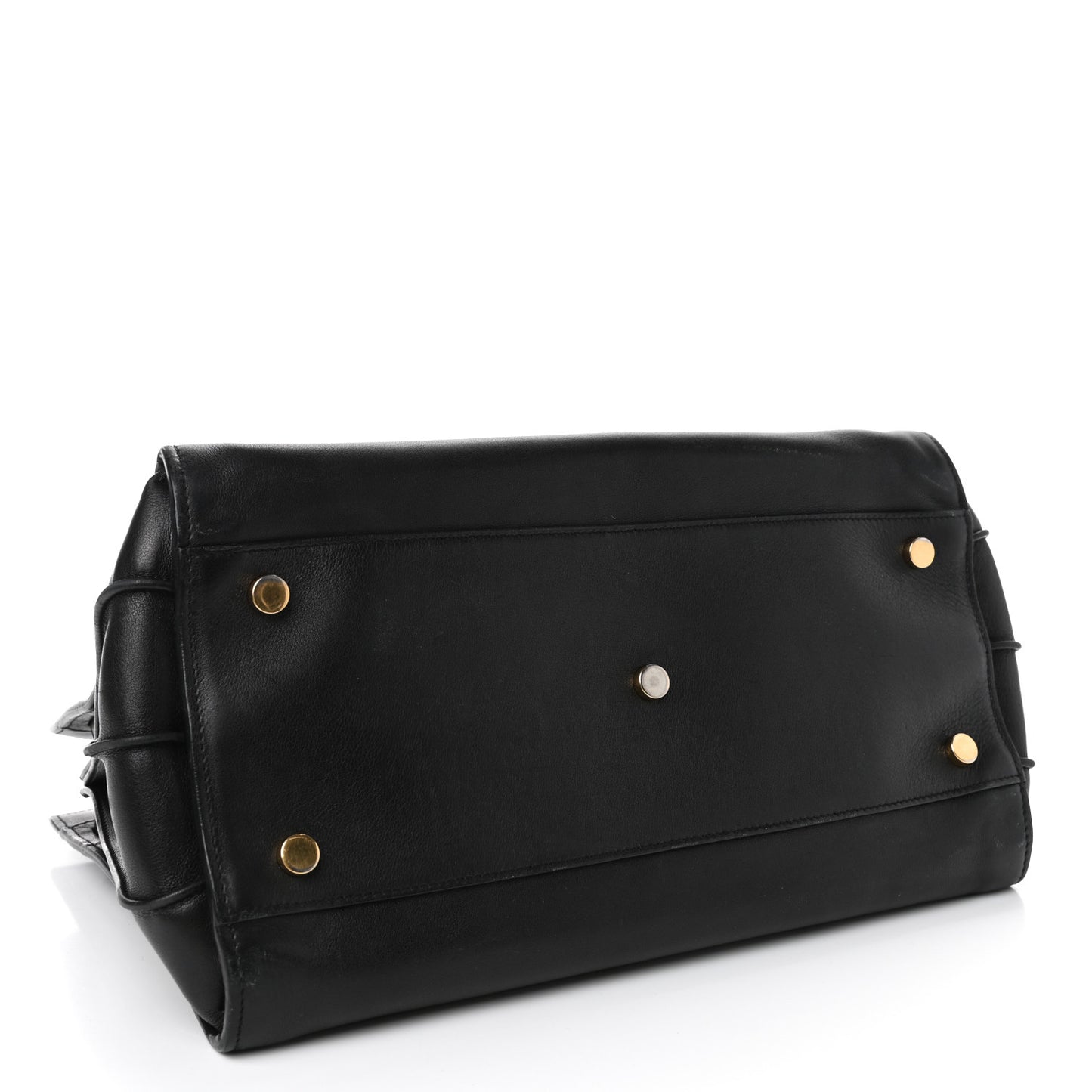 Calfskin Small Sac De Jour Black