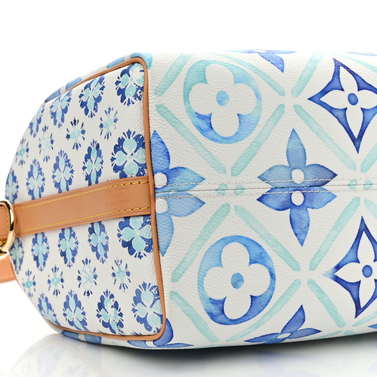 Monogram Tiles By The Pool Speedy Bandouliere 25 Lagoon Blue