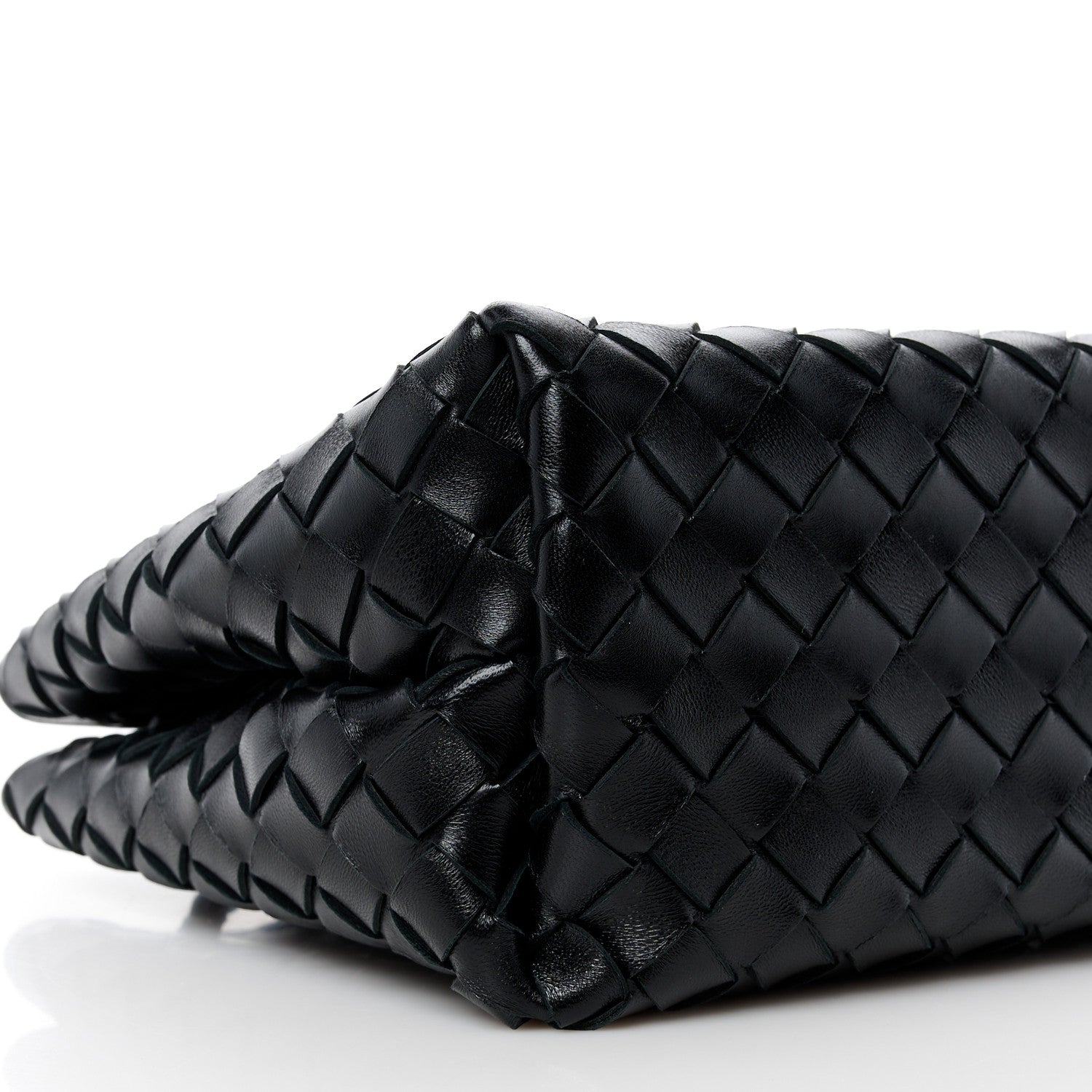 Bottega Veneta Nappa Intrecciato Small Andiamo Shoulder Bag Black 11 of 14