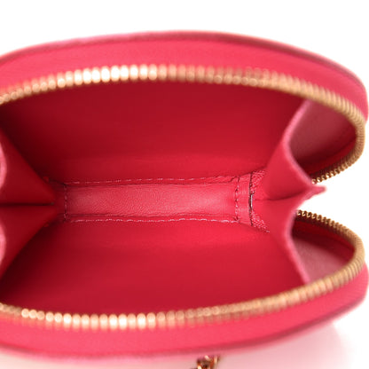 Louis Vuitton Vernis Roses Chapeau Coin Purse Rose Pop 5 of 6