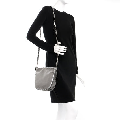 Stella McCartney Shaggy Deer Falabella Crossbody Bag Grey 2 of 7