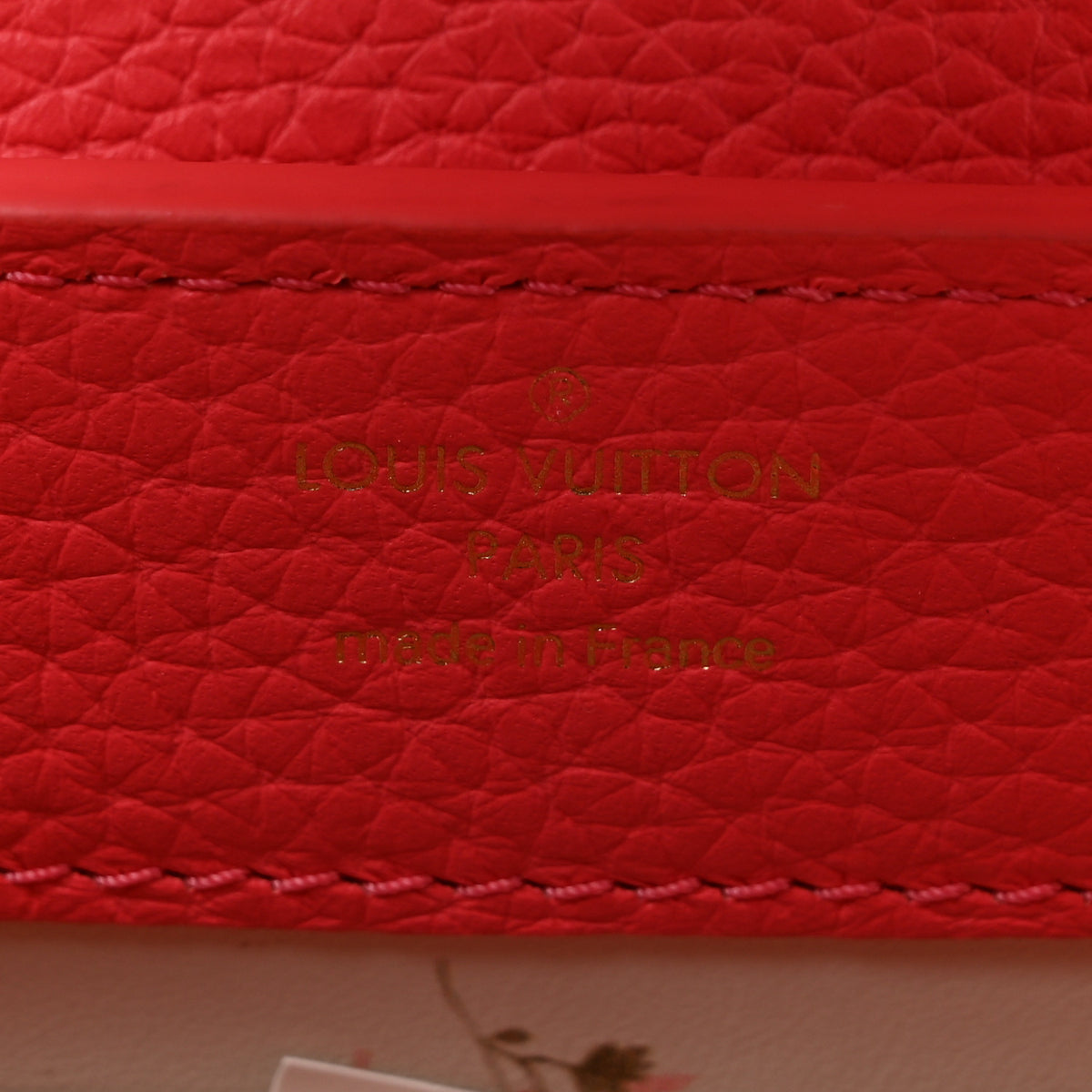 Louis Vuitton Taurillon LV Bloom Capucines Mini Pink Sky 6 of 10