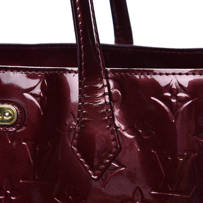 Louis Vuitton Vernis Wilshire GM Rouge Fauviste 10 of 25