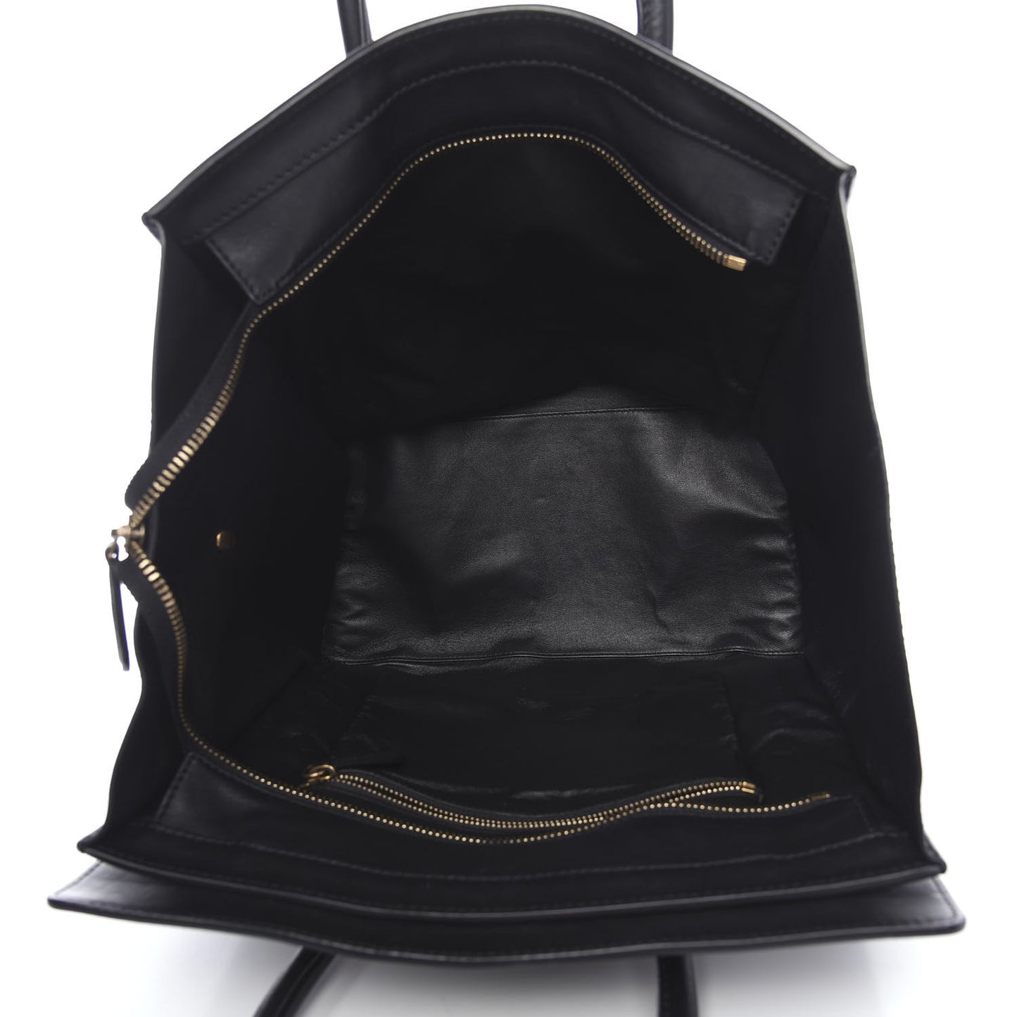 Smooth Calfskin Mini Luggage Black