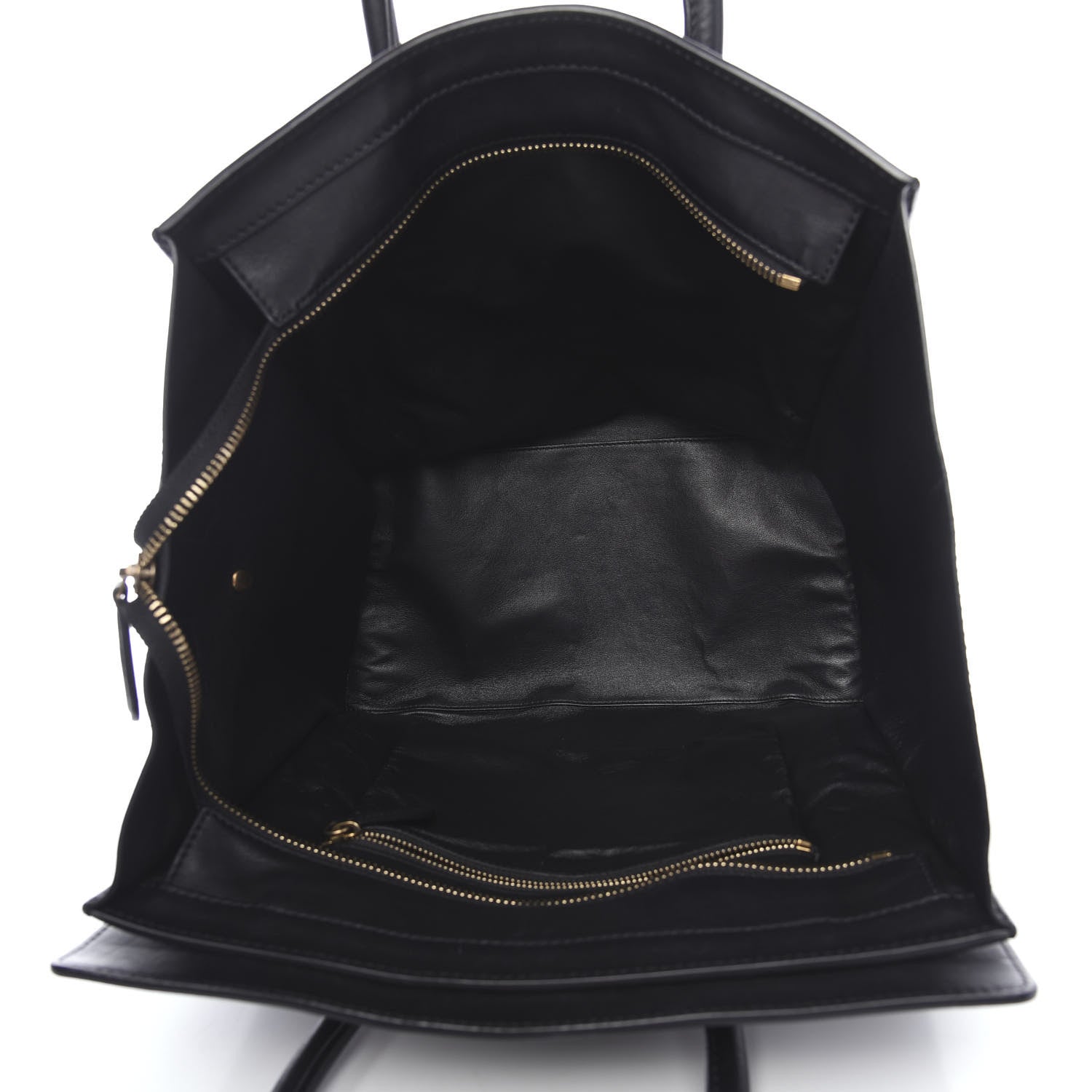 Celine Smooth Calfskin Mini Luggage Black 4 of 12