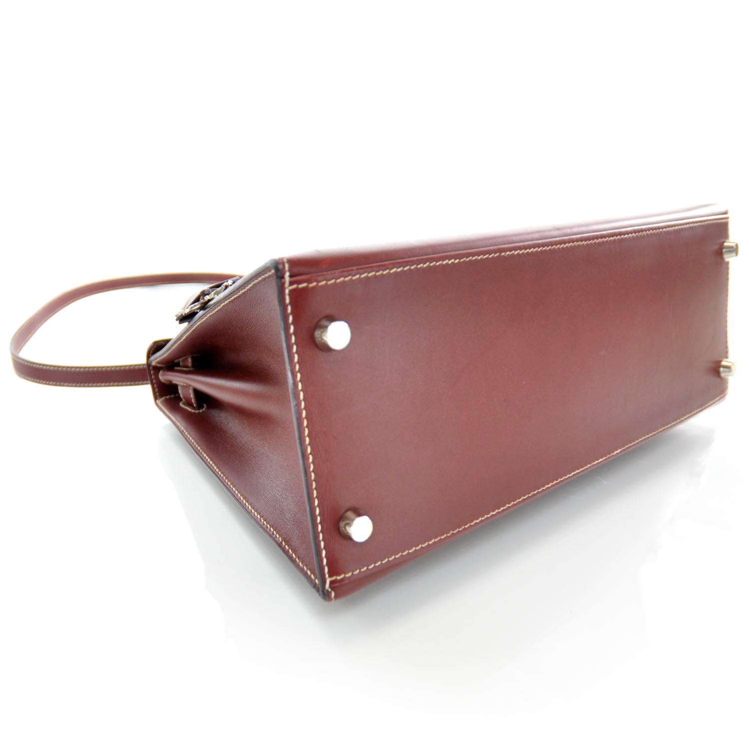 Hermes Chamonix Kelly Sellier 28 Rouge H 4 of 9