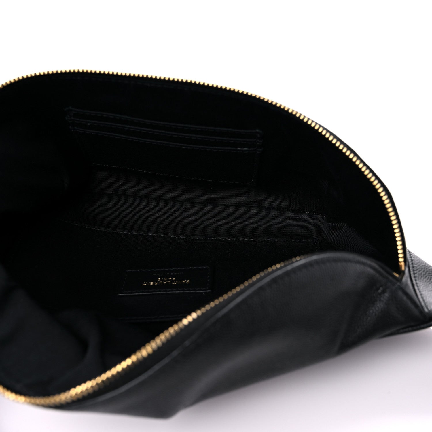 Saint Laurent Grain De Poudre Monogram Belt Bag Black 5 of 16