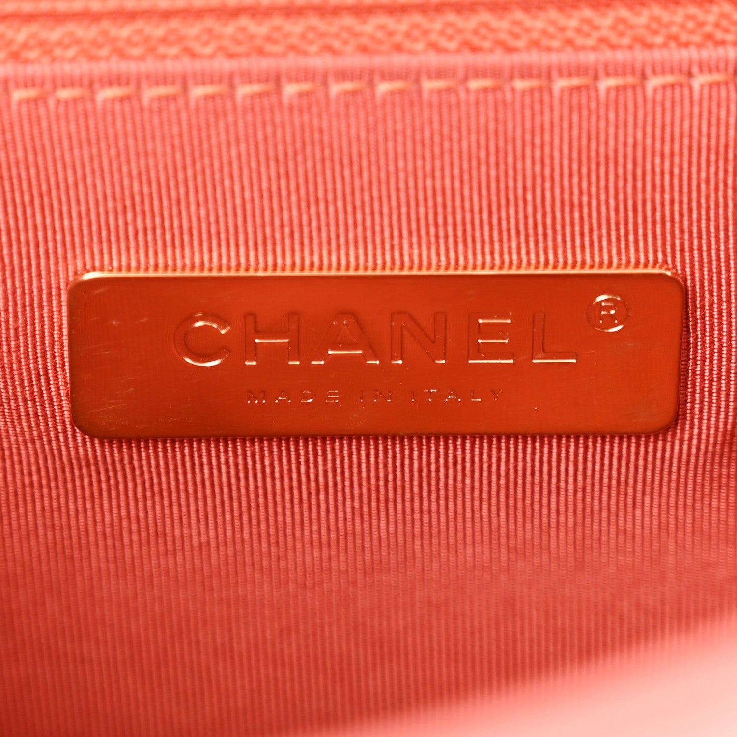 Chanel Lambskin Quilted Small Chain Infinity Top Handle Flap Pink 6 of 12