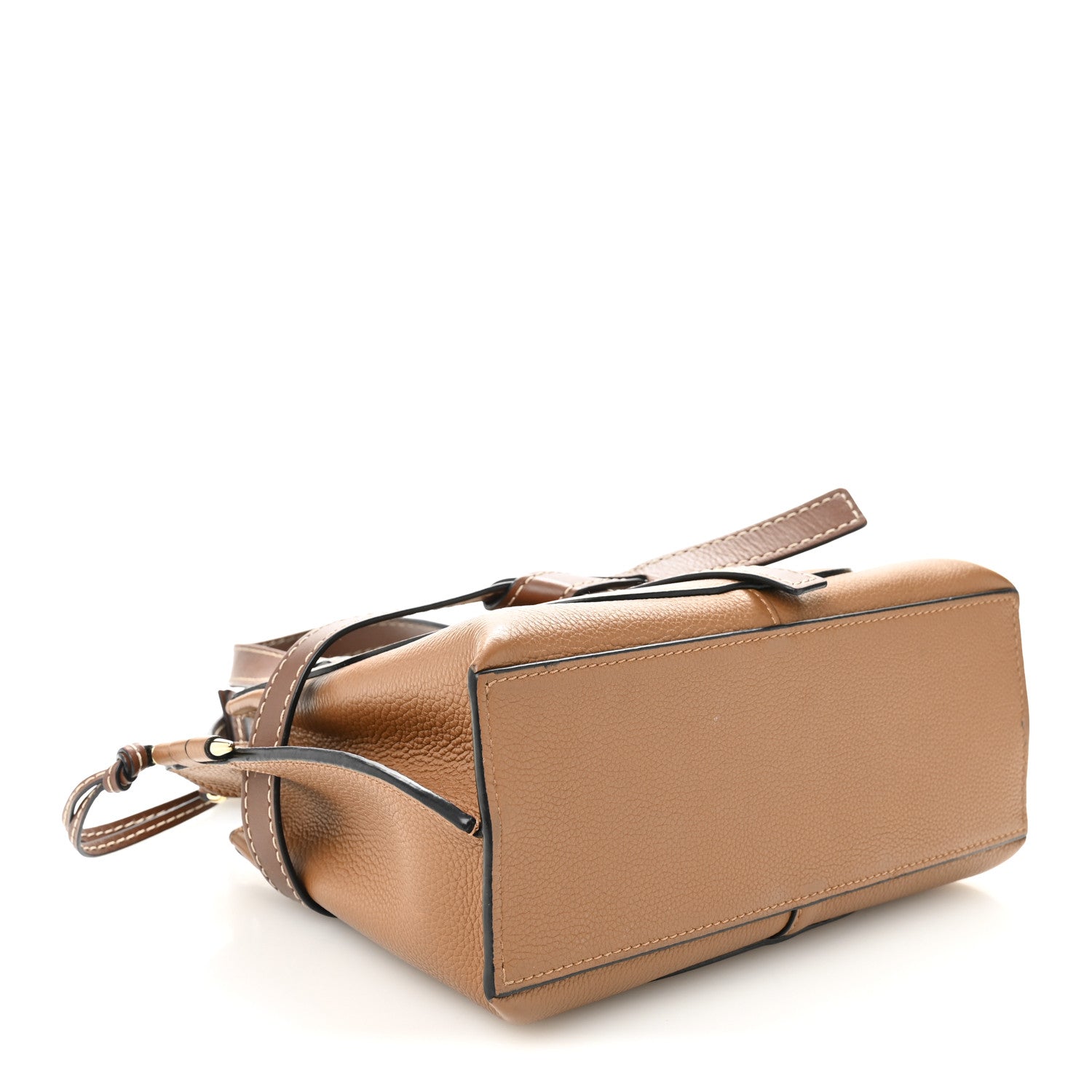 Loewe Calfskin Mini Gate Tote Caramel 4 of 11