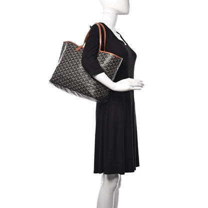 Goyard Goyardine Saint Louis PM Black Gold 2 of 20