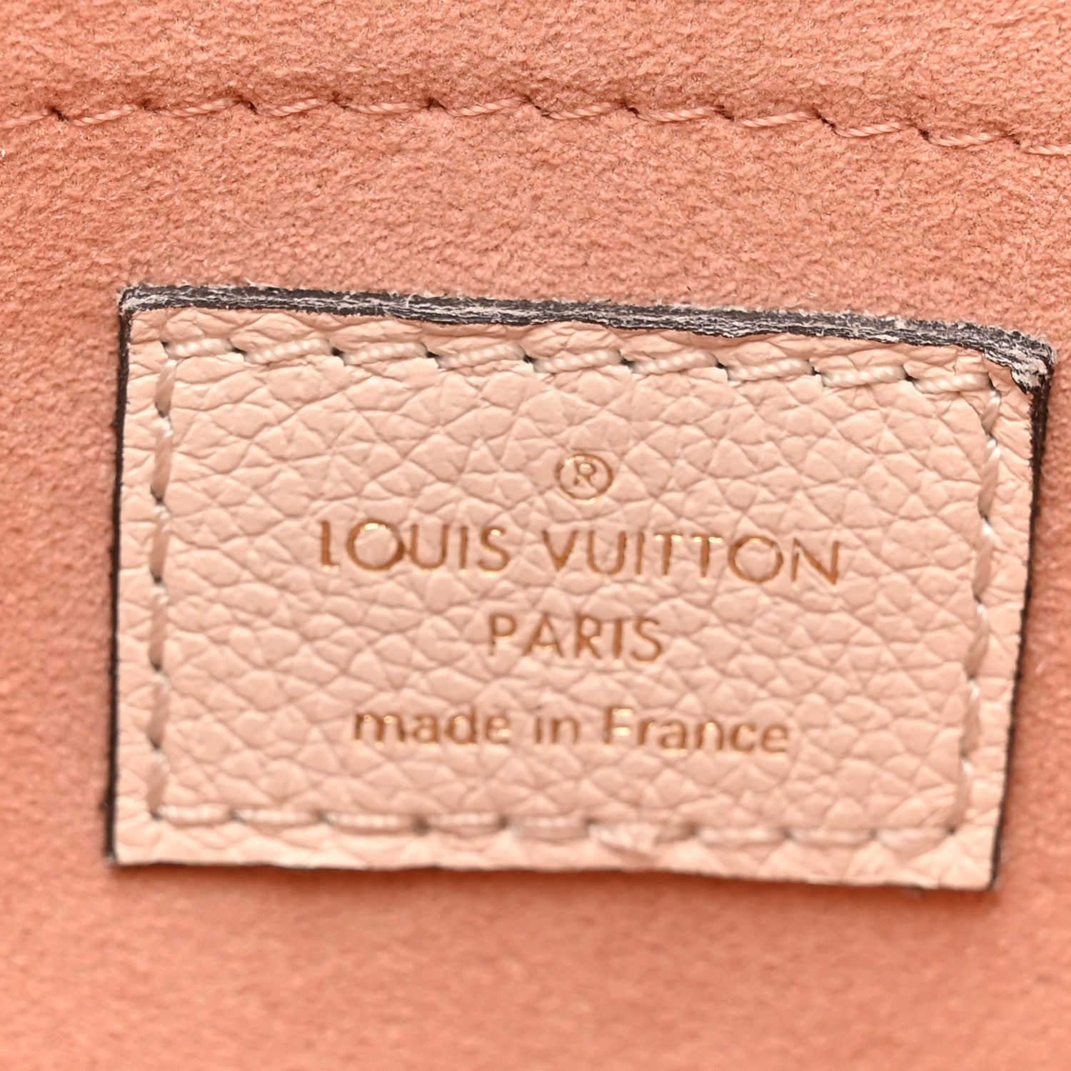 Louis Vuitton Grained Calfskin Lockme Tender Quartz Rose Trianon 6 of 14