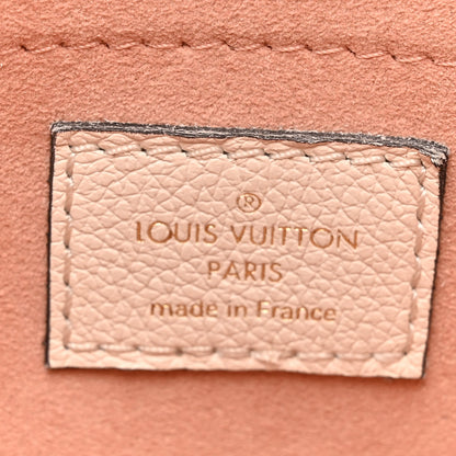 Louis Vuitton Grained Calfskin Lockme Tender Quartz Rose Trianon 6 of 14