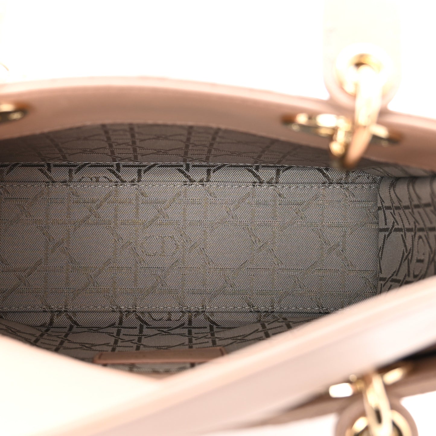 Lambskin Cannage Small My ABC Dior Lady Dior Blush