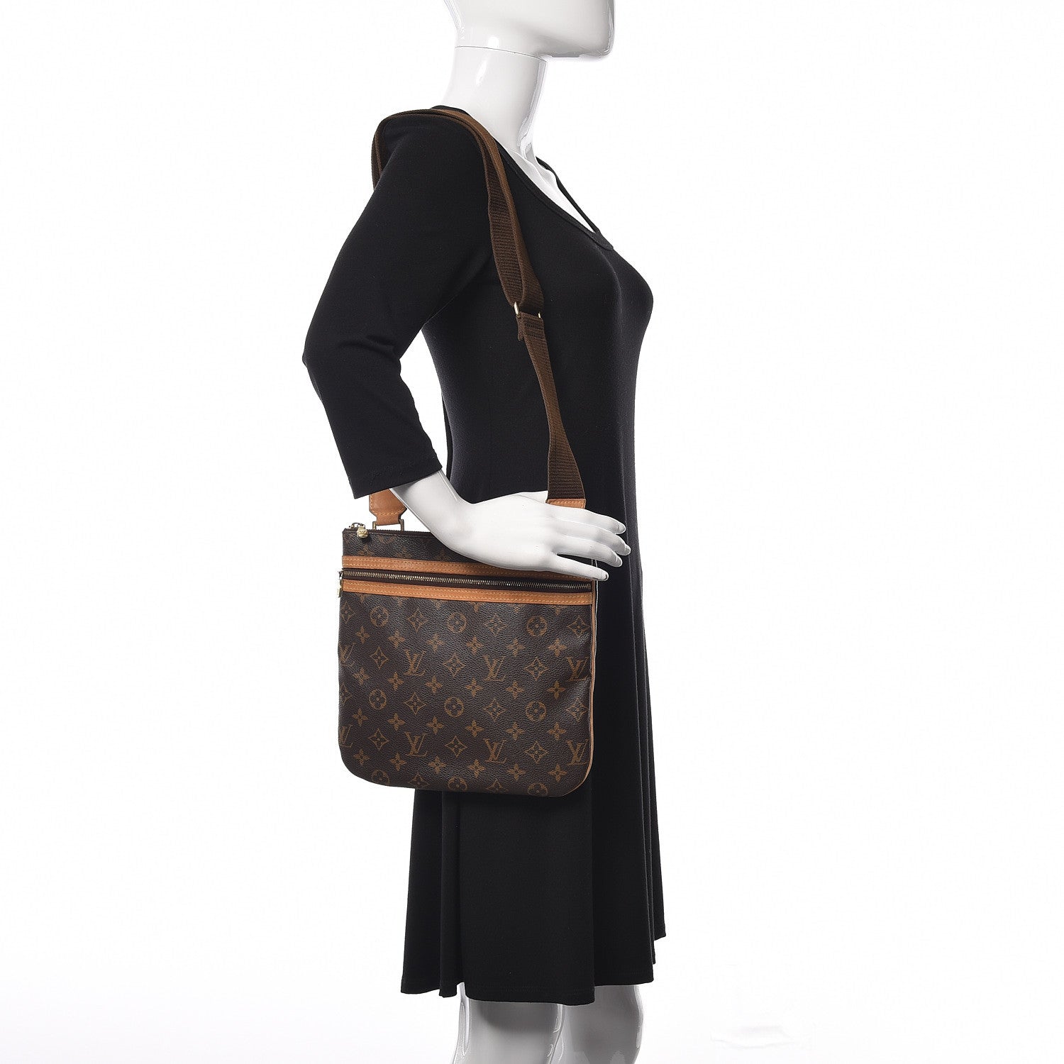 Louis Vuitton Monogram Bosphore Pochette 2 of 9
