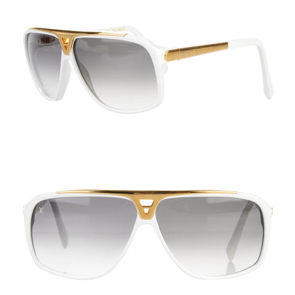 Louis Vuitton Evidence Sunglasses Z0240W White 1 of 6