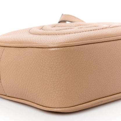 Gucci Pebbled Calfskin Small Soho Disco Bag Camelia 10 of 11