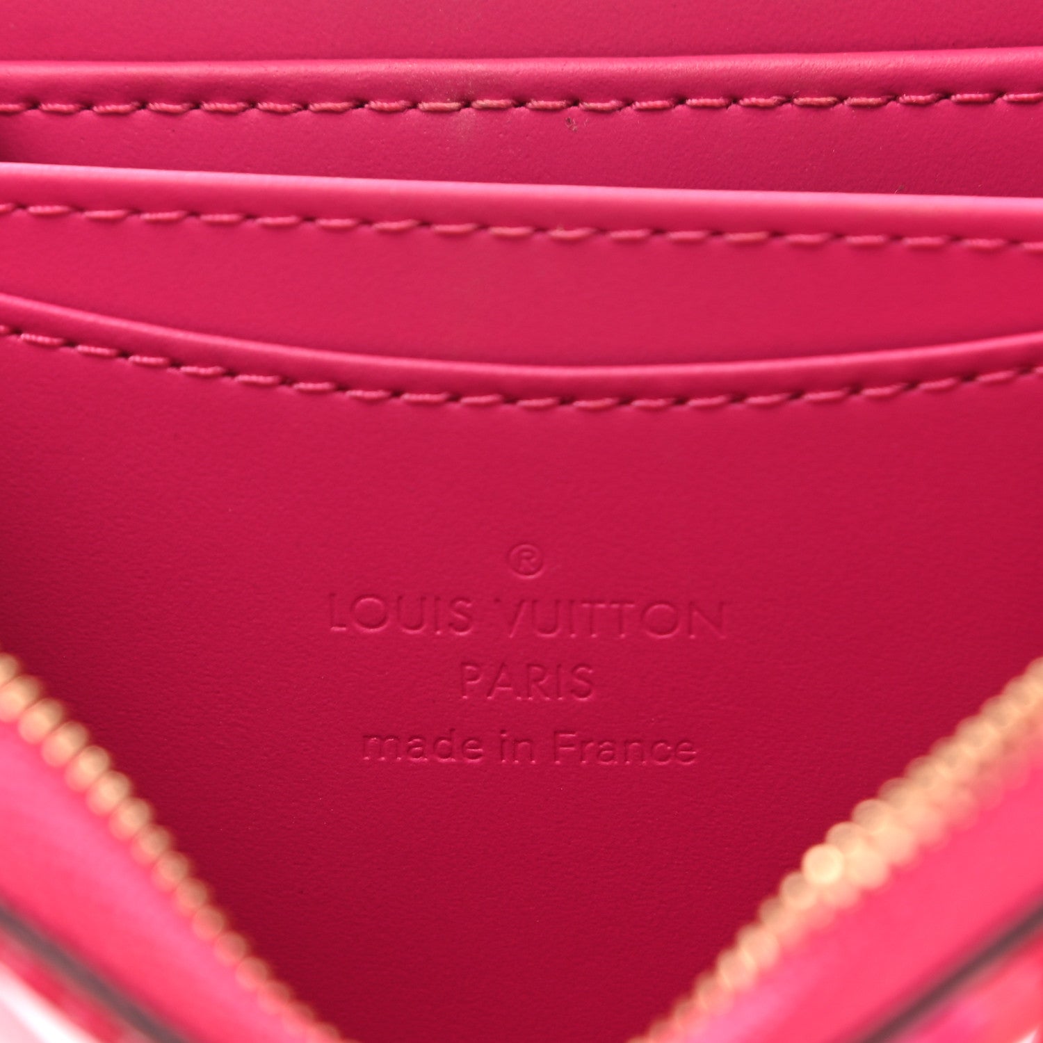Louis Vuitton Vernis Valentine Zippy Coin Purse Fuchsia 6 of 9