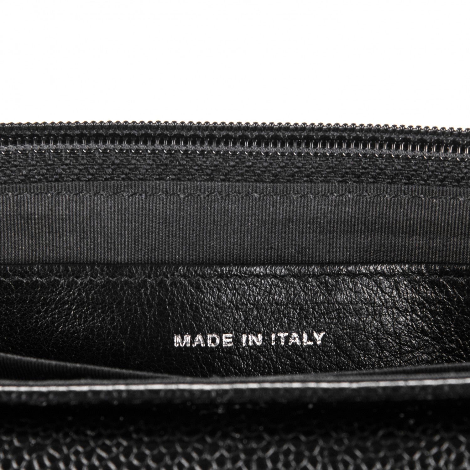 Chanel Caviar Half Moon Wallet On Chain WOC Black 7 of 8