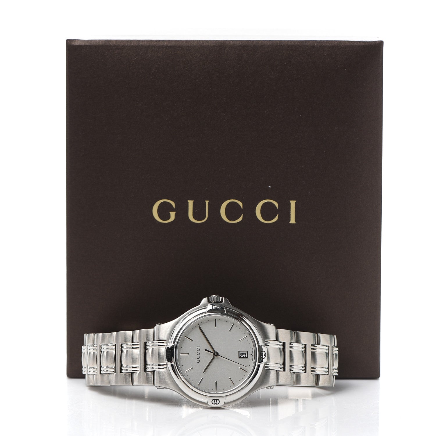 Gucci Stainless Steel 35mm 9040M Quartz Watch 6 of 6