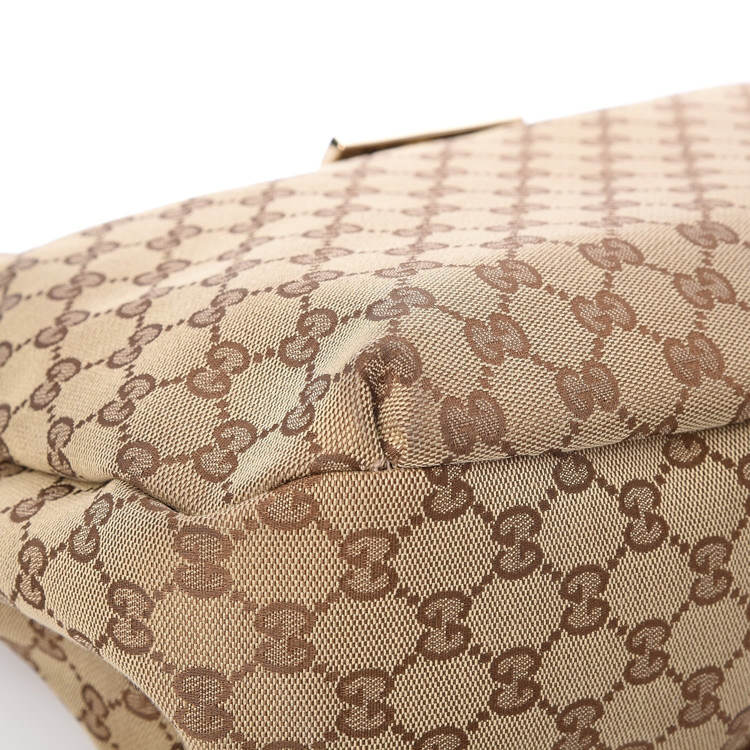 Gucci Monogram Large New Ladies Web Hobo Dark Brown 10 of 12