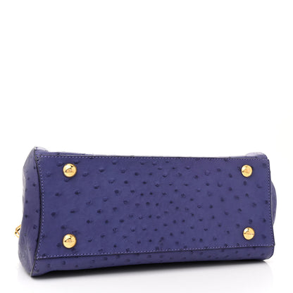Louis Vuitton Ostrich Montaigne MM Amethyste 4 of 13