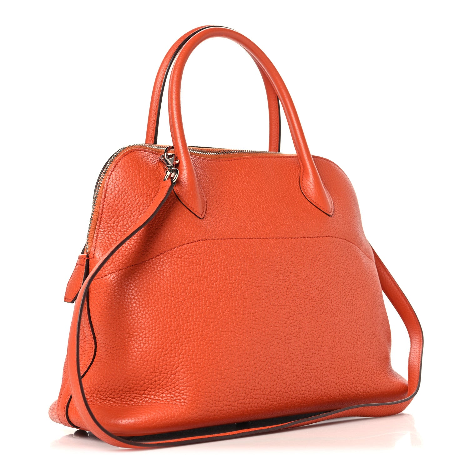 Hermes Taurillon Clemence Bolide 31 Orange Poppy 3 of 10