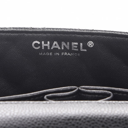 Chanel Caviar Quilted East West Flap Black 6 of 8