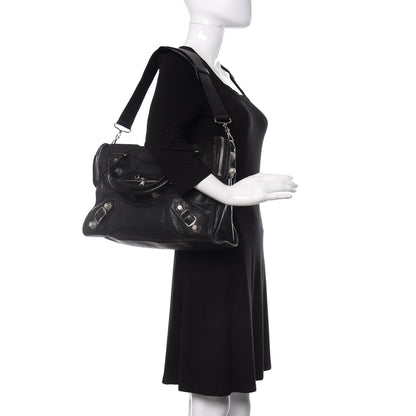 Balenciaga Agneau Giant 21 Silver Hardware City Black 2 of 14