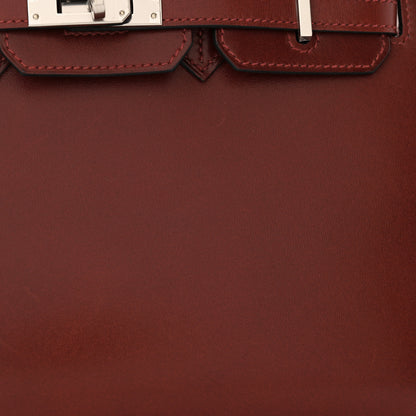 Hermes Box Birkin Sellier 25 Rouge H 11 of 13