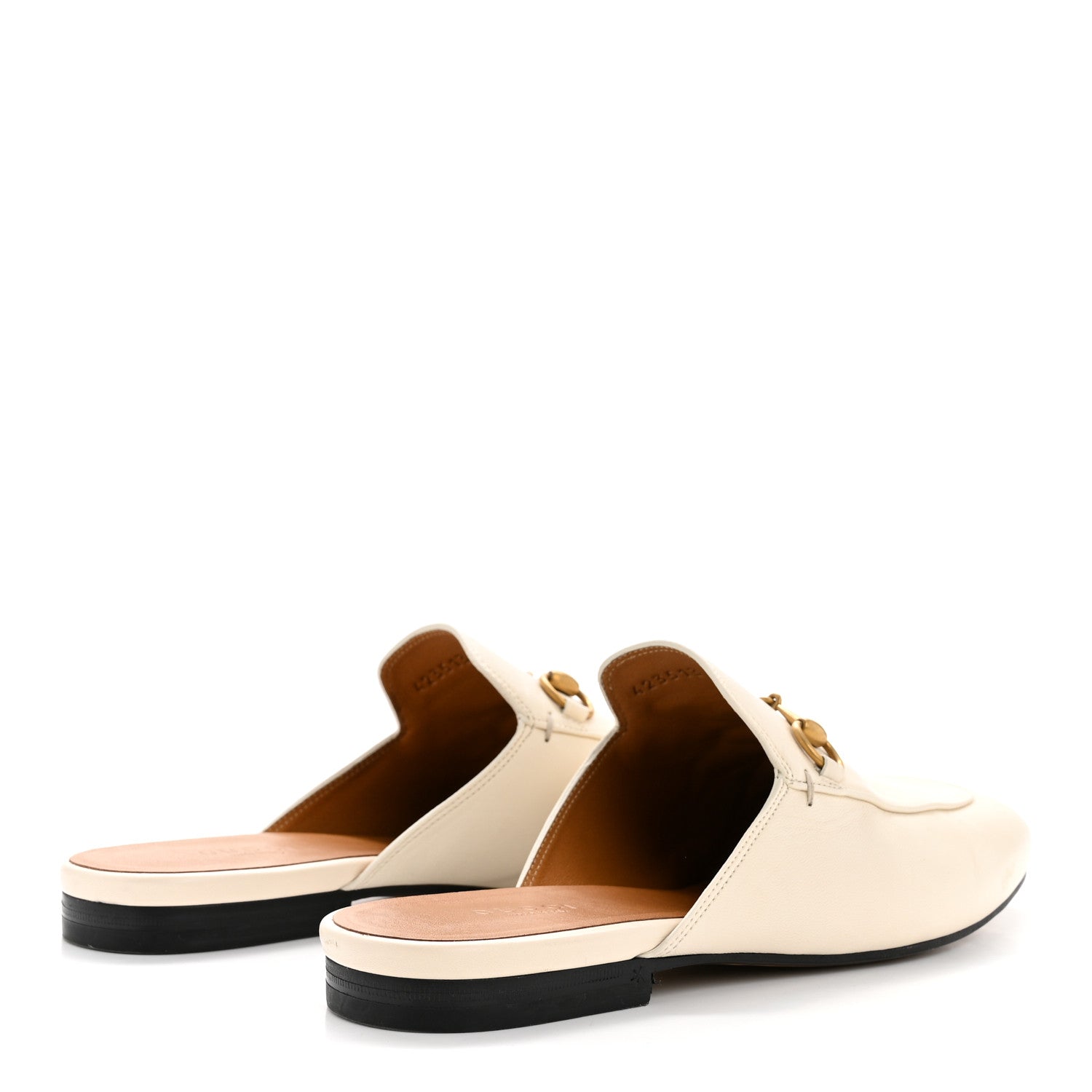 Gucci Malaga Kid Womens Princetown Slippers 38 Mystic White 5 of 10