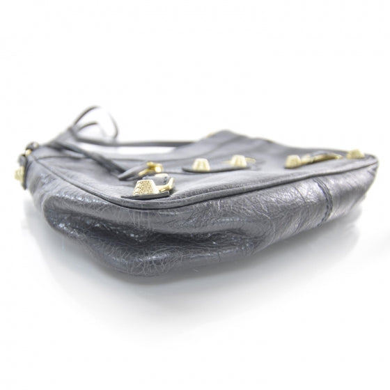 Balenciaga Agneau Giant 12 Gold Hardware Hip Gris Tarmac 4 of 8