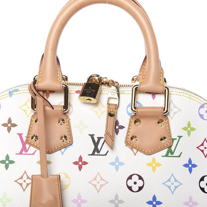 Louis Vuitton Monogram Multicolor Alma PM White 7 of 9