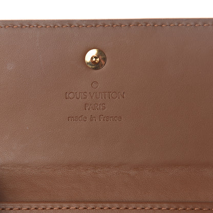 Louis Vuitton Vernis Elise Wallet Bronze 5 of 5