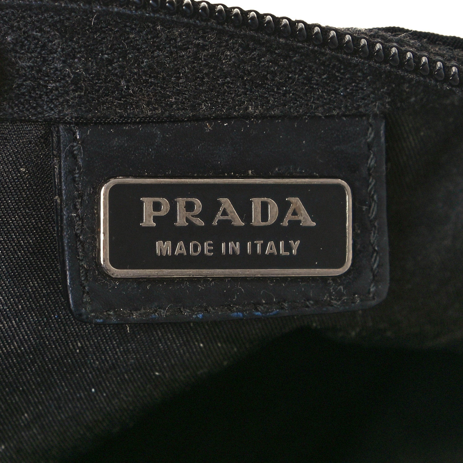Prada Nylon Tessuto Cosmetic Pouch Black 6 of 16