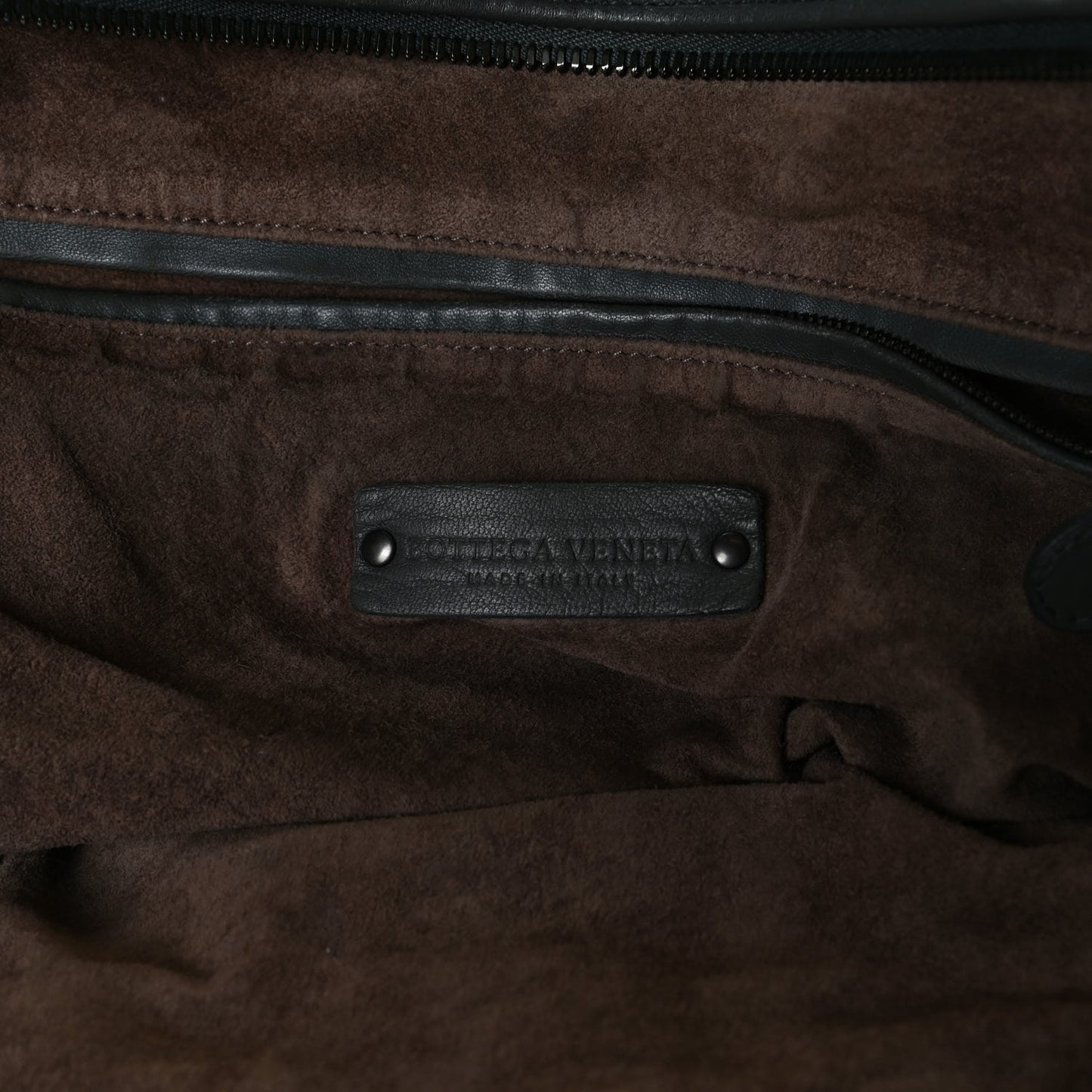 Nappa Intrecciato Maxi Convertible Tote Grey