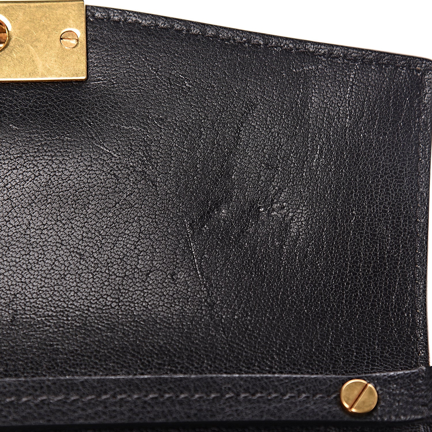 Givenchy Goatskin Suede Small GV3 Shoulder Bag Black 15 of 15