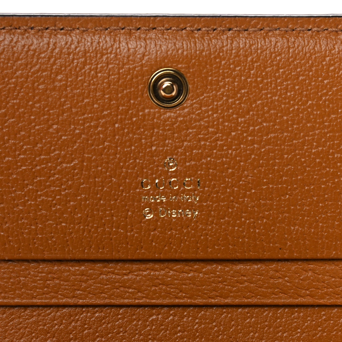 X DISNEY Mini Vintage GG Supreme Monogram Mickey Mouse Card Holder Wallet Beige Vintage Sun Oil