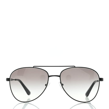 Prada Aviator Sunglasses SPR 70V Black 2 of 6