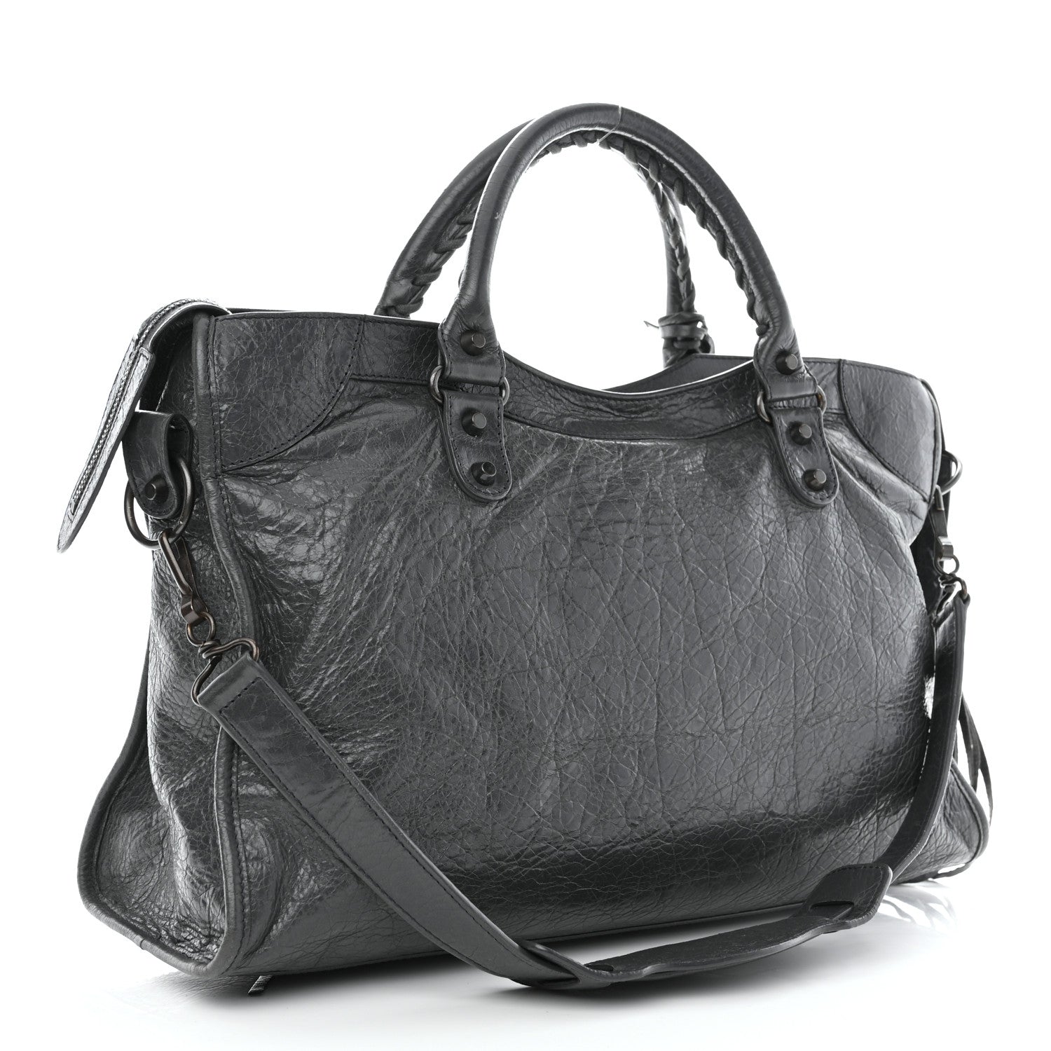 Balenciaga Agneau Classic Hardware City Gris Fossile 4 of 11