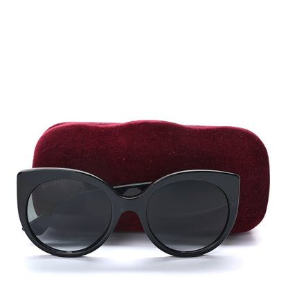 Gucci Acetate Cat Eye Sunglasses GG0325S Black 7 of 7