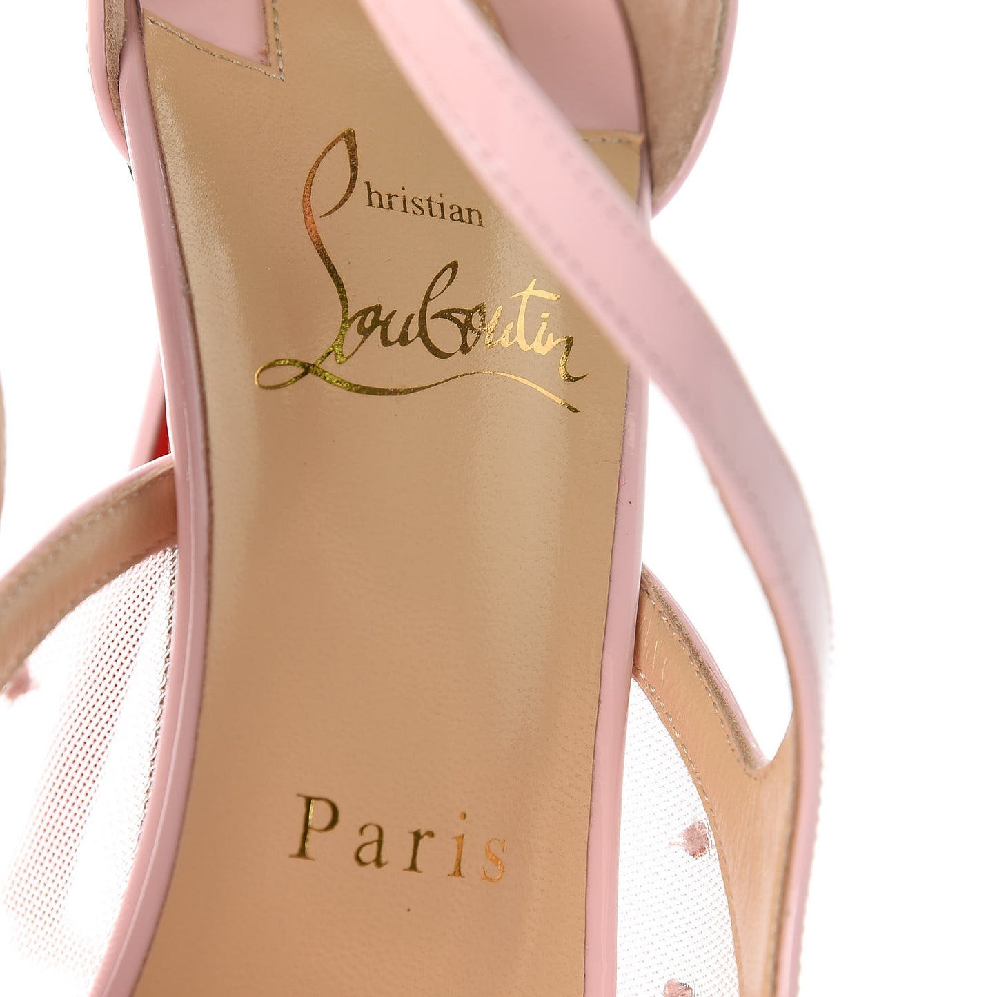 Rete Twistissima Strass100 Pumps 37.5 Vintage Rose
