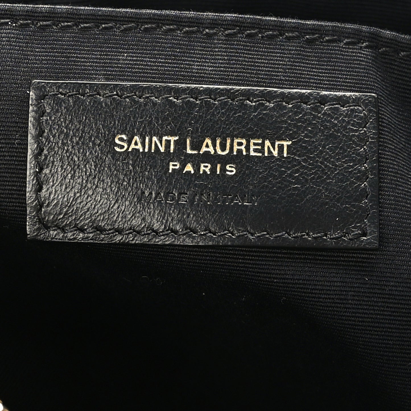 Calfskin Matelasse Monogram Lou Camera Bag Black