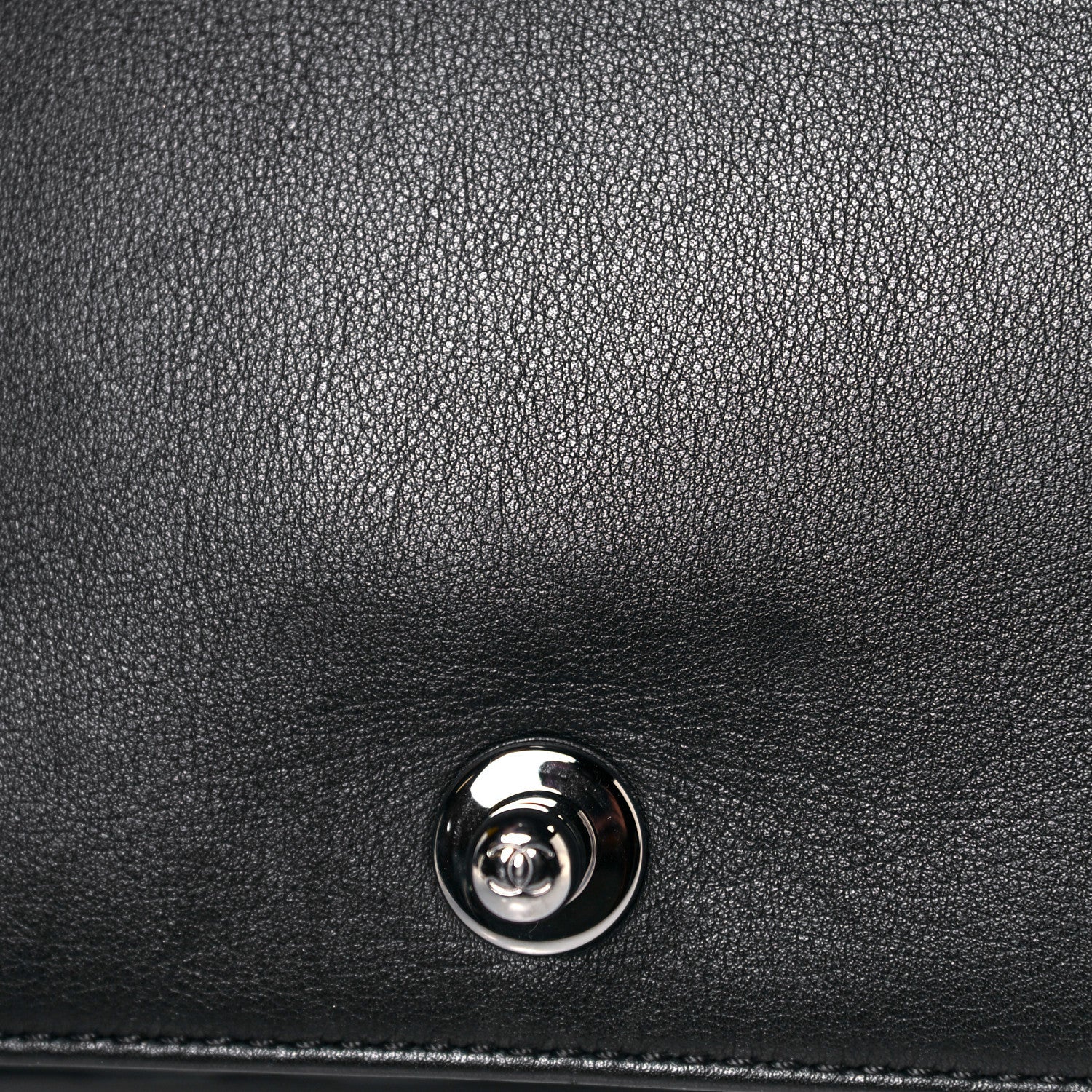 Chanel Calfskin Woven Medium Boy Reverso Flap Black 8 of 11