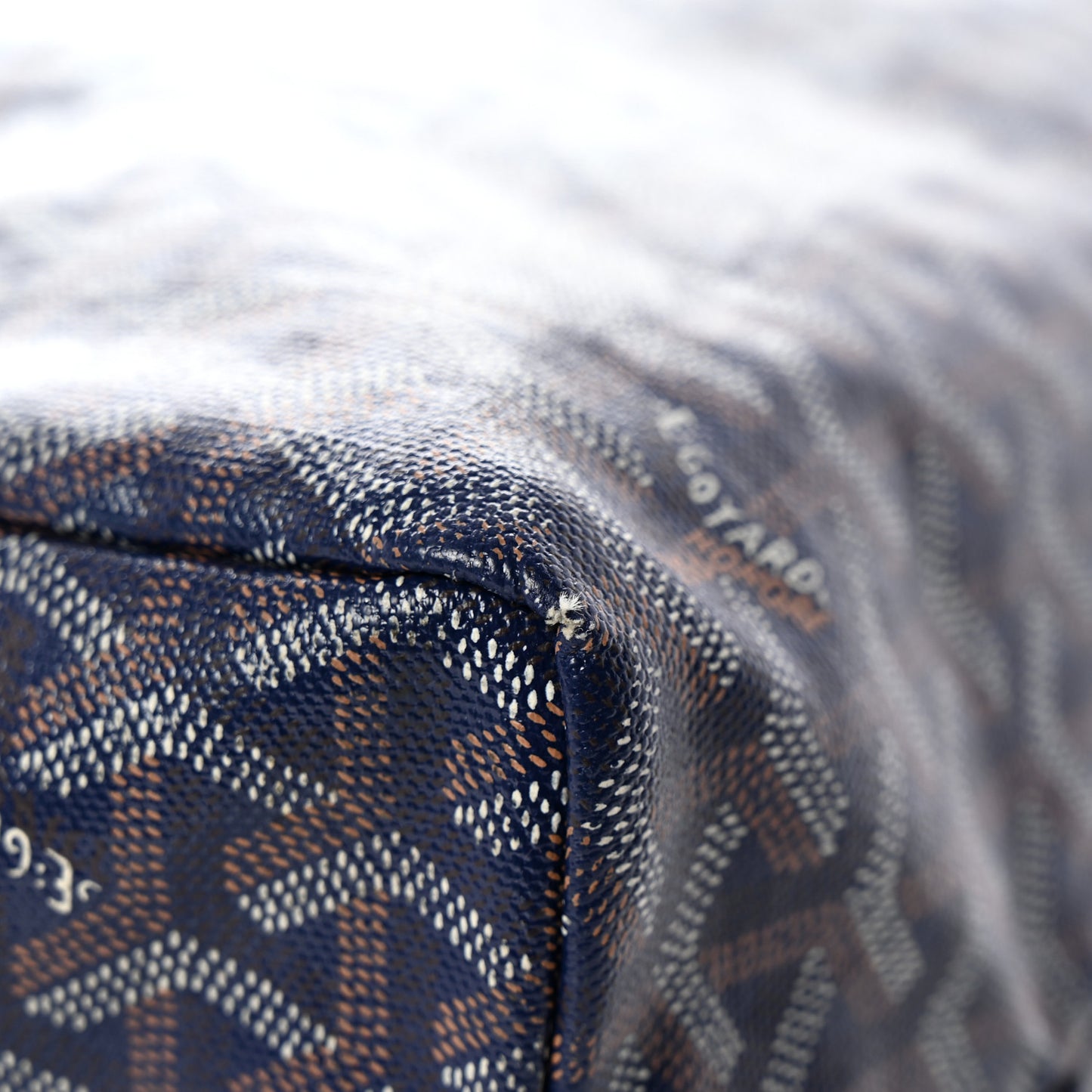 Goyardine Saint Louis PM Navy