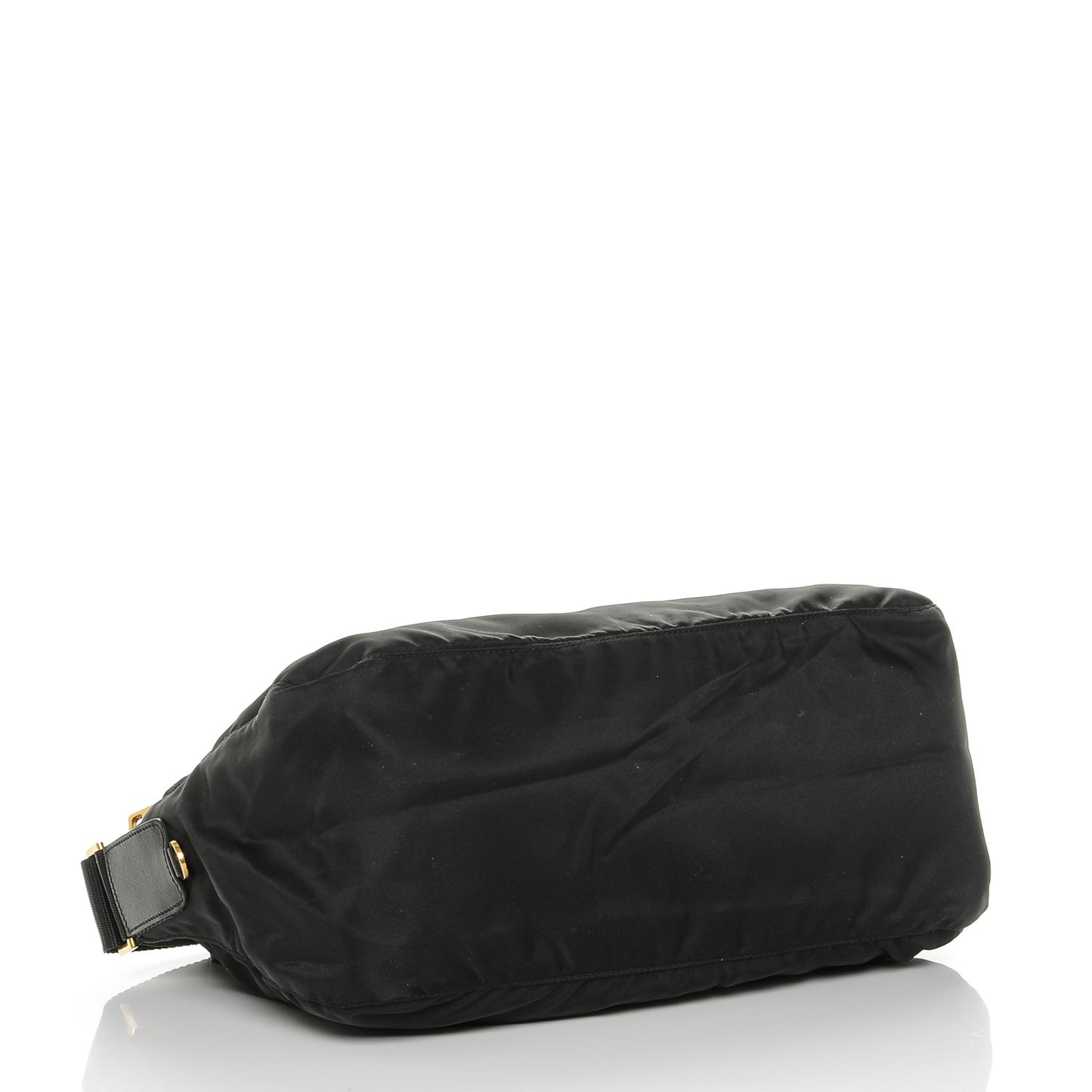 Nylon Vela Colour Messenger Bag Black