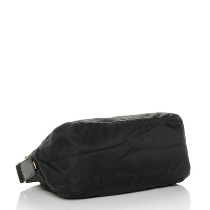 Prada Nylon Vela Colour Messenger Bag Black 4 of 6