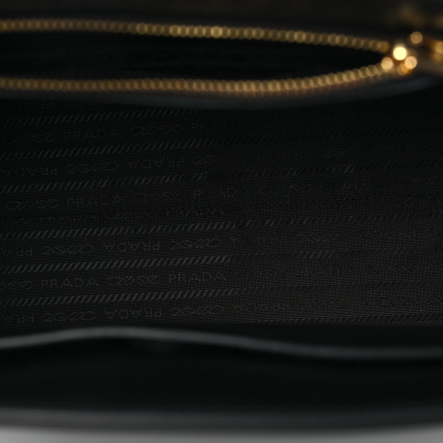 Prada Saffiano Cuir Calfskin Medium Monochrome Top Handle Tote Black 5 of 10