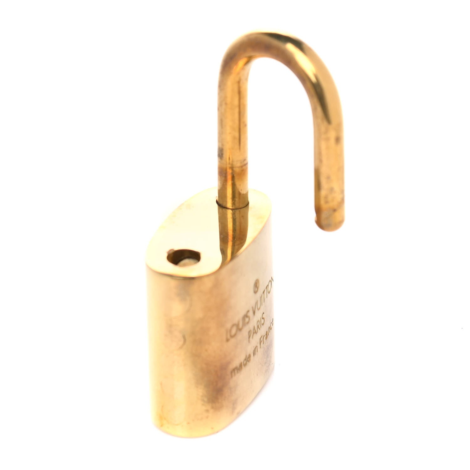 Louis Vuitton Brass Lock and 2 Keys Set 5 of 5
