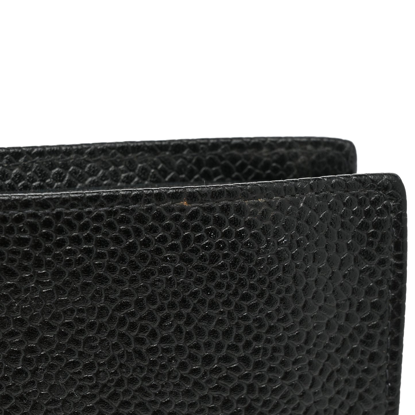 Caviar Timeless CC French Wallet Black