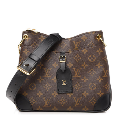 Louis Vuitton Monogram Odeon PM Black 1 of 9